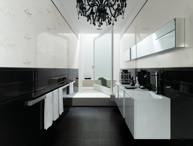 Keramikfliesen-Badezimmer-Küchenverkleidungen-schwarz-weiß-pura