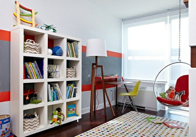 Kinderzimmer einrichten Stativlampe Design Ideen