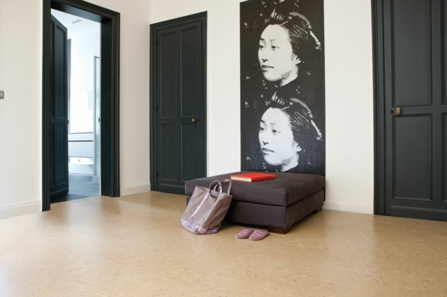 Belag Sitzhocker Wand Bilder Foyer Bodenplatten