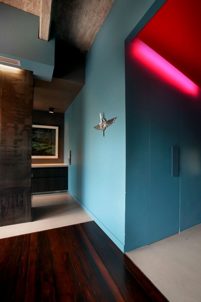 Loft-wohnung-design-Interior-moderne-Farbgestaltung-Inspirationen