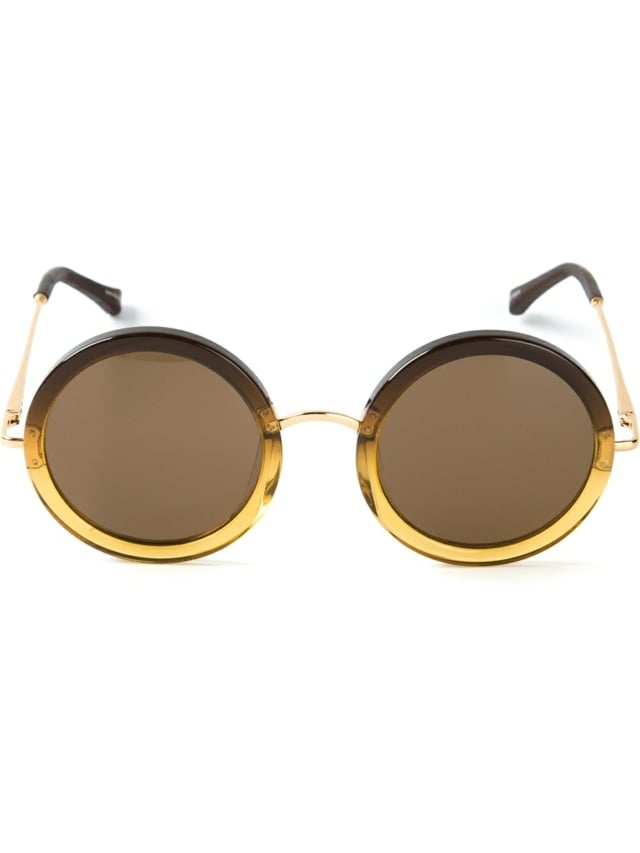 Designer-Sonnenbrillen-schwarze-Bügelenden-Kunststoff-und Metall