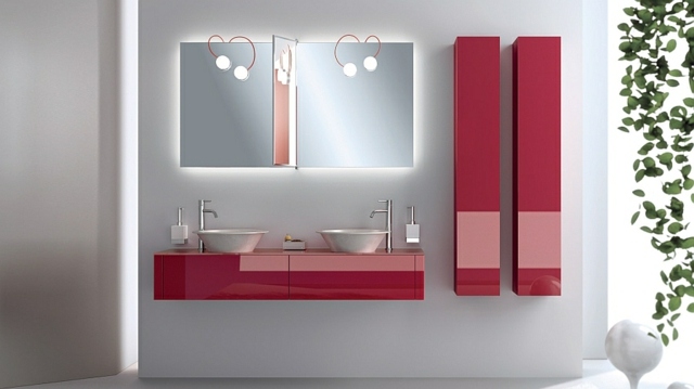 moderne Badgestaltung Farbe Ideen coole Designermöbel