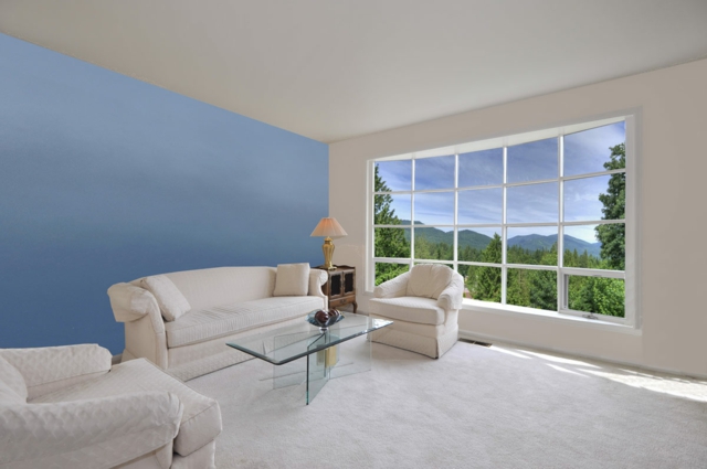 Design : wandgestaltung wohnzimmer blau ~ Inspirierende 