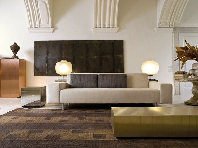 Beispiele Gold Hokztisch Farbe Sofa moderne Wanddeko schwarz