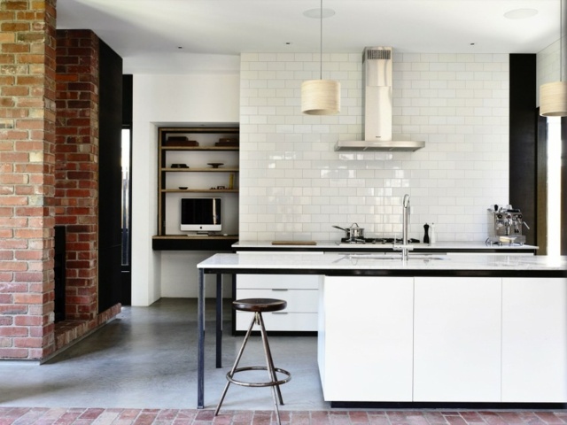 Küche Einrichtung Gestaltung Ideen skandinavischer Stil
