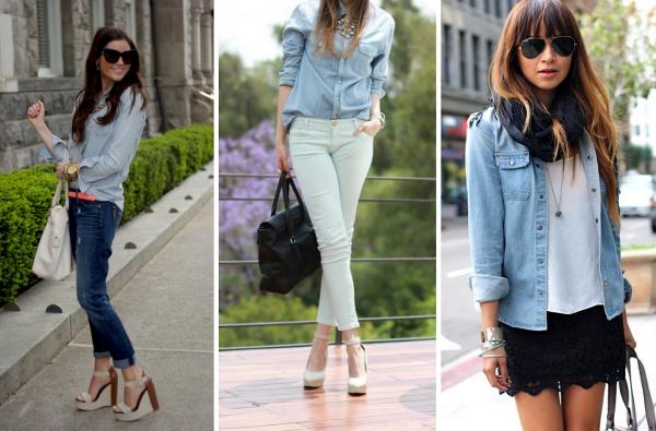chambray-sommer-dre-outfits-idee-frauen