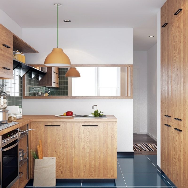 Einrichtungstipps für kleine Küche - 25 tolle Ideen und Bilder