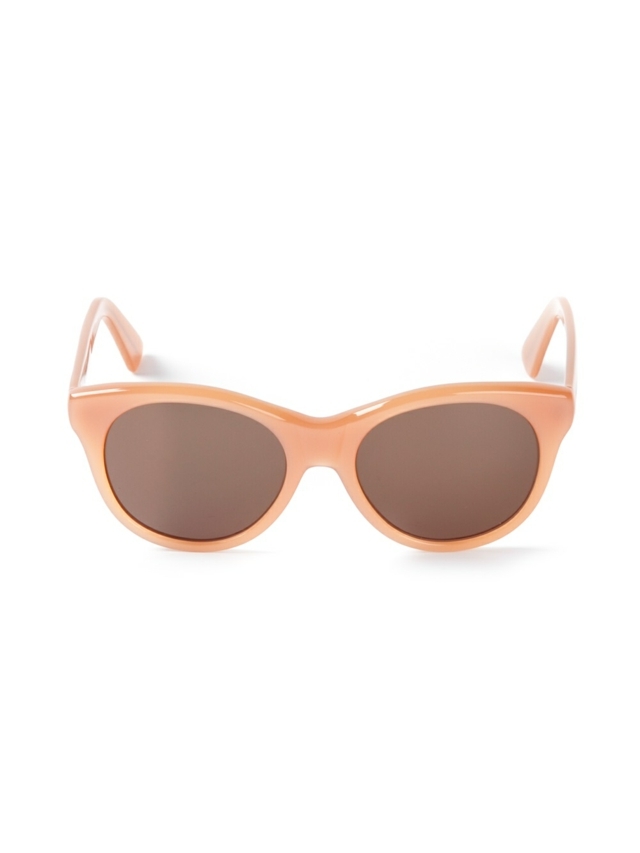 Cat-eye-Sonnenbrille-Kunststoff-Brillengestell