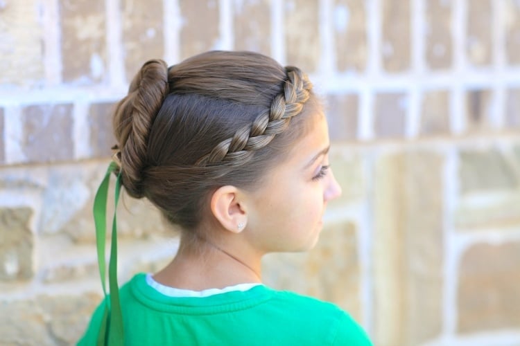 55 kreative mädchen frisuren - hair styling der kleine dame