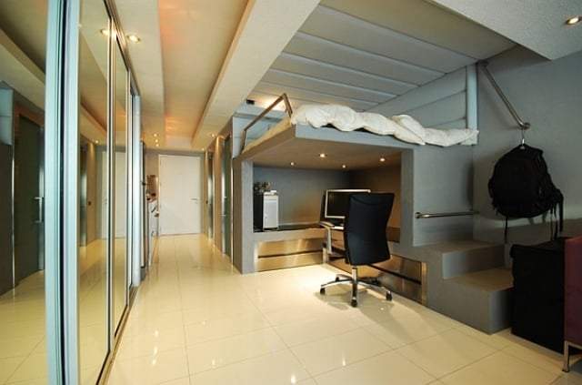 moderne-wohnung-beige-grau-hochbett-home-office