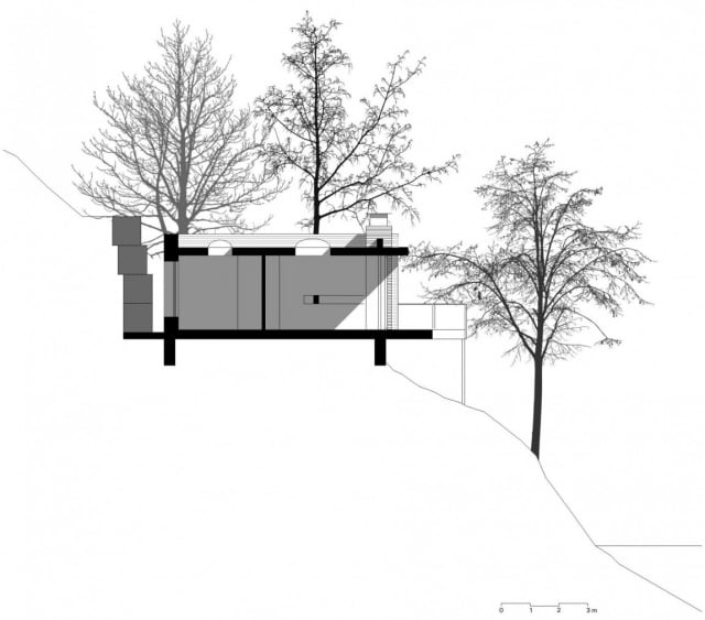 modernes-wochenendhaus-see-lhvh-architekten-gelaende-querschnitt-plan