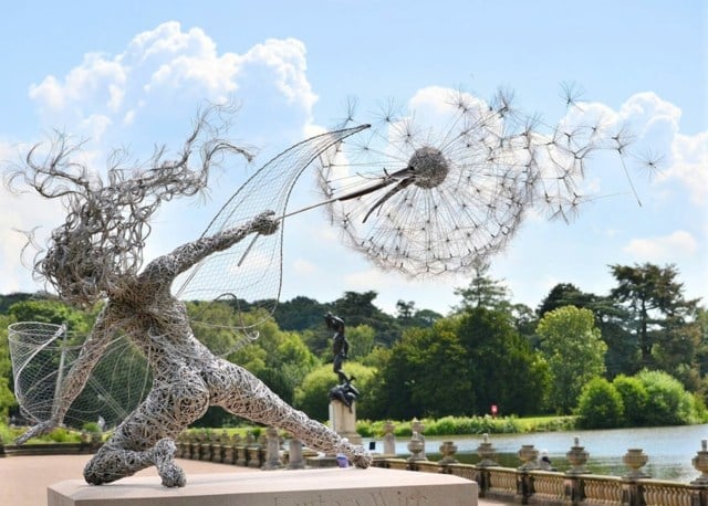  Idee Garten Feen England hergestellt Skulpturen