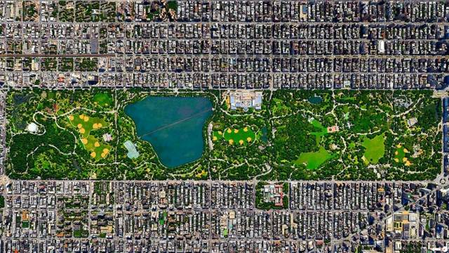 satellitenbilder der welt centra park new york