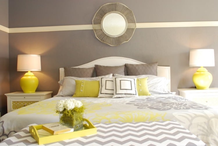 schlafzimmer-grau-gelb-weiss-schoen-kombinierte-farben