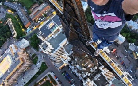 stadt oben wolkenkratzer selfie risiko ideen