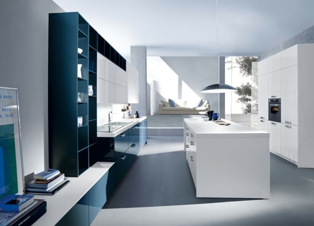 Küchenspüle Einbaugeräte Kochherd modern minimalistisch