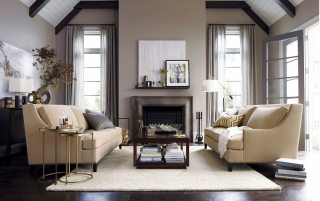 wohnzimmer-neutrale-farben-grau-beige-satteldach