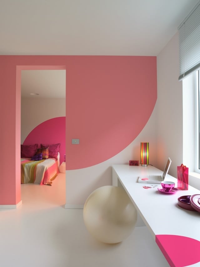 wände-streichen-ideen-farbe-rosé-innovative-designlösungen-fürs-heim