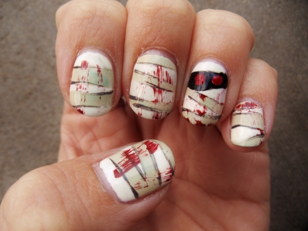 Halloween Nageldesign