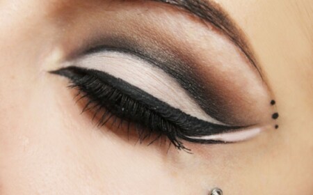 Glitzerstein-Schminke-cat-eye-Tipp