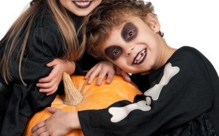 Halloween-für-Kinder-Schminke-und-Kostüme