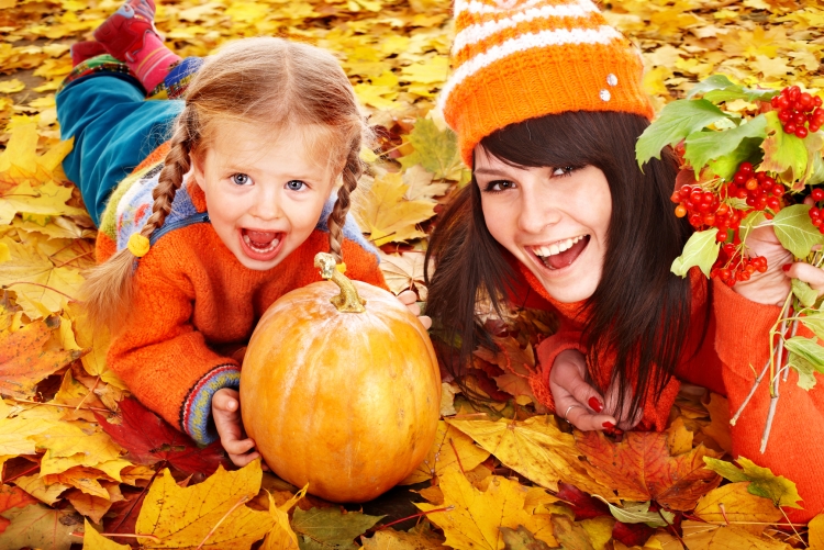 Herbstbasteln mit Kindern