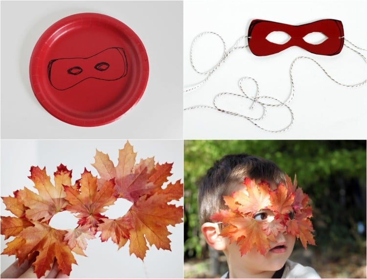 Herbst-Basteln-mit-Kindern-maske-herbstblatter-pappteller