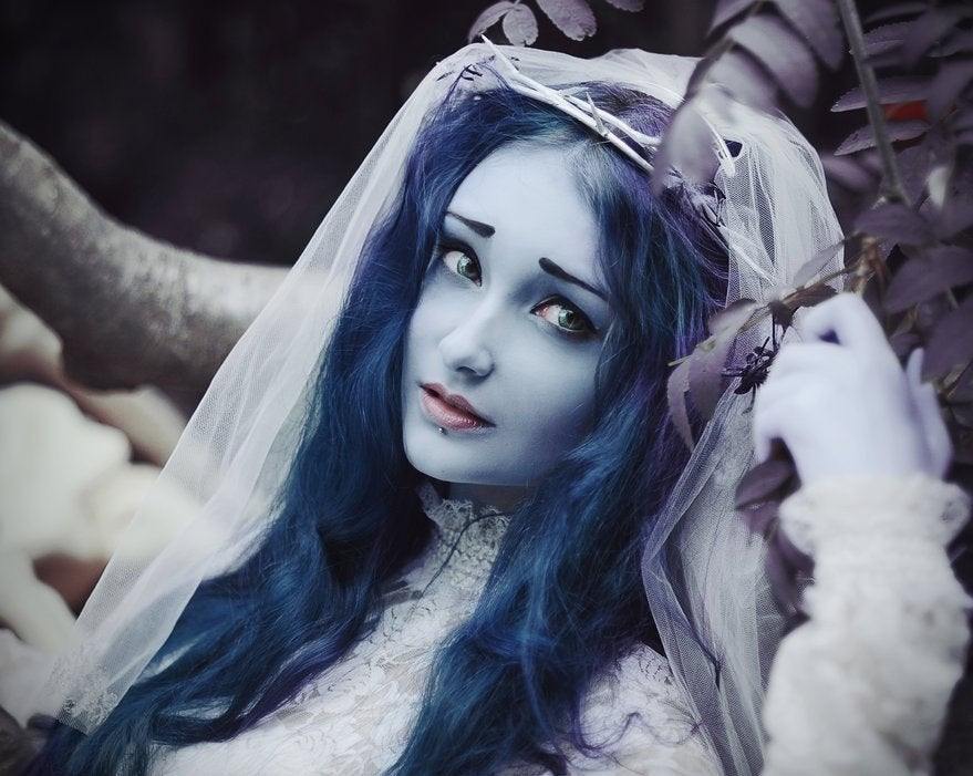 Horror Braut schminken Coole Halloween Make ups