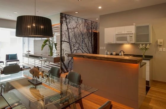 Kleine-Küchen-Möbel-Design-mit-Essbereich