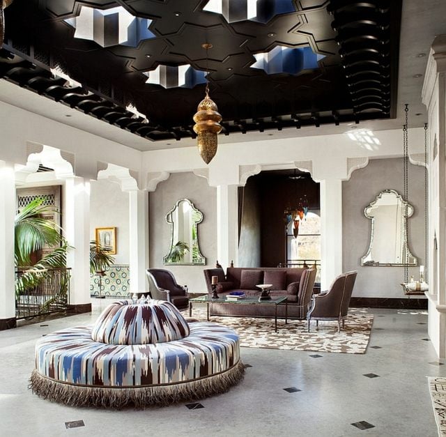 Marokkanischer-Stil-Ausstattung-Möbel-Wohnräume