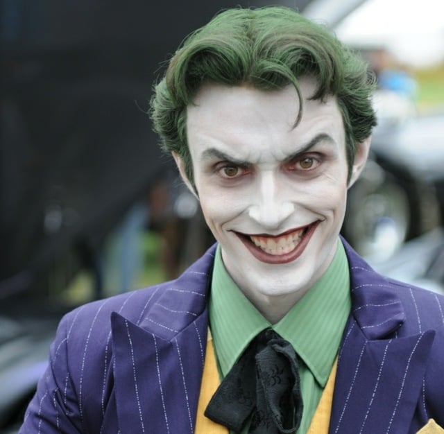 Halloween Schminke Makeup Ideen Joker