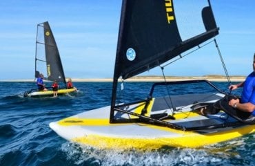 Schlauchboot modern sportlich Alternative zu Jollen neues Design