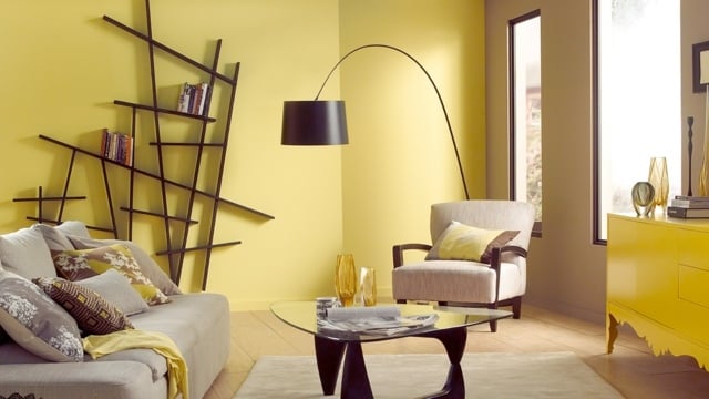 Vorschläge Zimmer kombinieren beige gelb