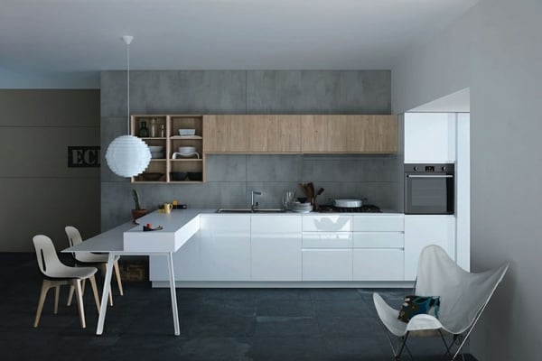 beige-Küchenregale-minimalistische-Küche