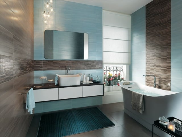 drei-Farben-3D-Fliesen-fürs-Bad-Großformat-Wandspiegel-rechteckiger-Waschbecken-mit-Griff-seitlich