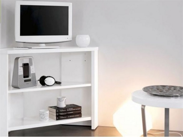 eckmöbel-TV-Schrank-weiß-ablagefläche-ALISA-Gautier-Schlafzimmer-Serie