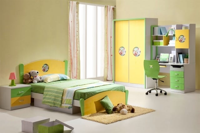 farbgestaltung-kinderzimmer-junge-maedchen-gelb-gruen