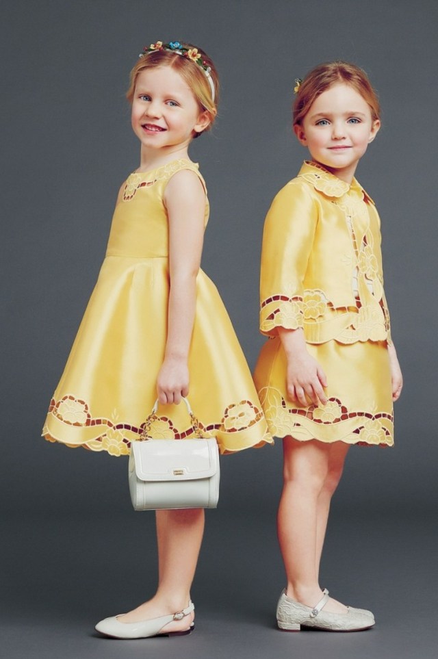 gelbe-Kleider-für-Mädchen-aus-Chiffon