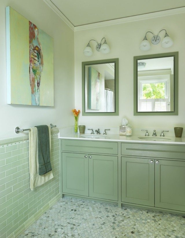 grün-durchbrochen-mit-grau-farbideen-für-bad-wand-möbel-boden-mosaike