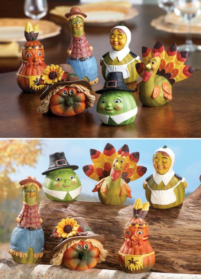 kleine-Keramik-Figuren-Herbstdeko