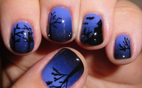 Halloween Nageldesign