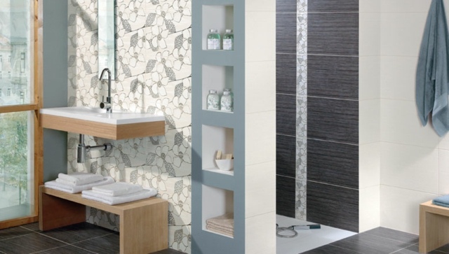Badezimmer Fliesen Design Ideen stilvoll
