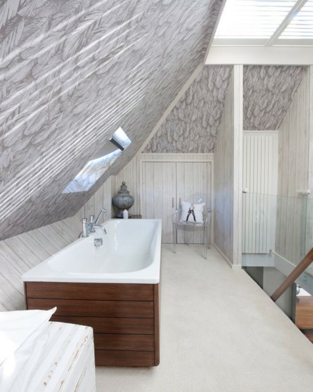 Badezimmer freistehende Badewanne Design Ideen