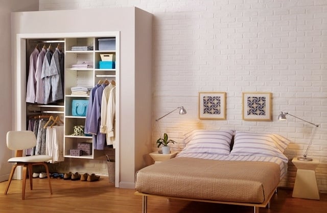 modernes Schlafzimmer-gestalten Kleiderschrank Ideen
