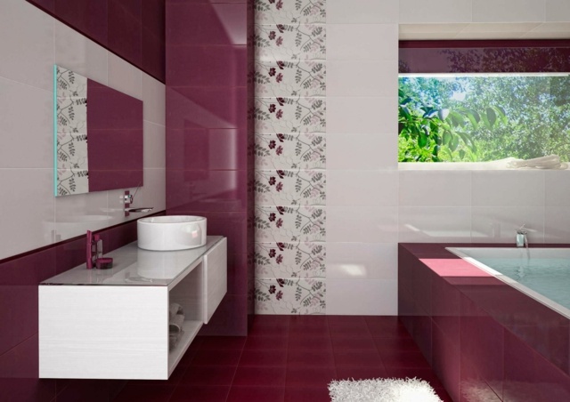  Badezimmer Design Ideen modern Fliesen