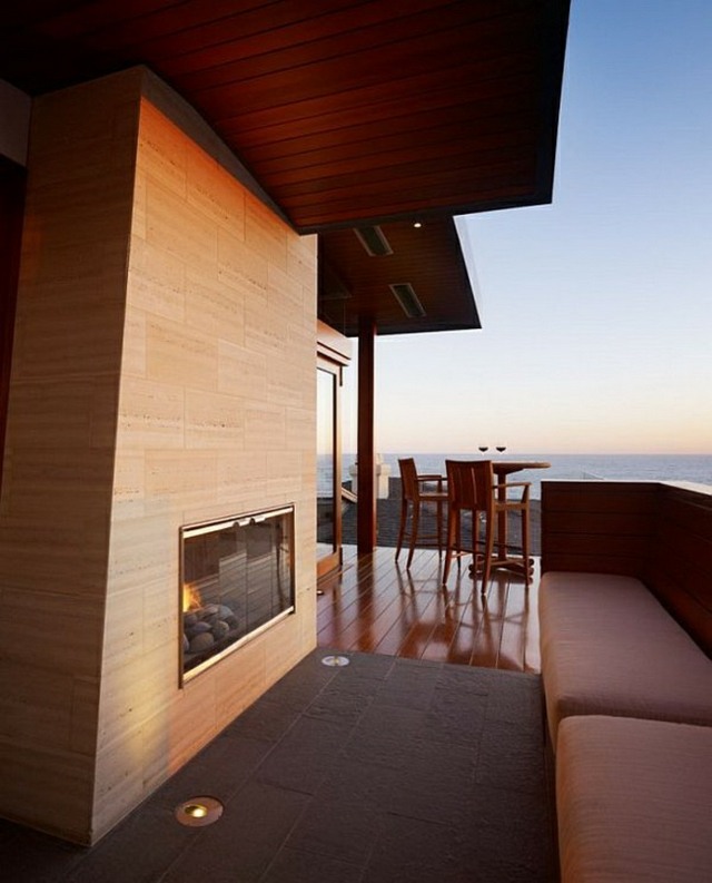 terrassen-design kamin outdoor sofa bar