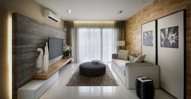 wohnzimmer-modern-weiss-beige-indirekte-beleuchtung-stein-holz