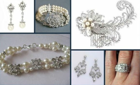 Brautschmuck-Armband-Haarschuck-Ohrhänger-mit-Perlen-und-Steinen