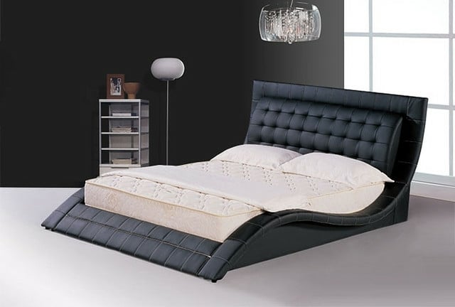 Design-Betten-wellenförmiges-Design
