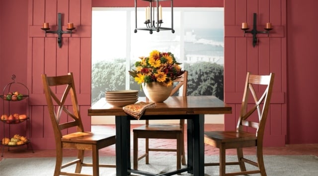 streichen Ideen sanfte rosa Nuancen Landhausstil Möbel